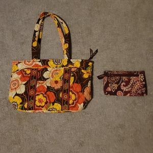 Vera Bradley Yellow Purse With Wallet